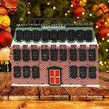 Bacca Noel Dollhouse Festival  Işıklı Beyaz (Yurt Dışından)