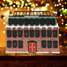 Bacca Noel Dollhouse Festival  Işıklı Beyaz (Yurt Dışından)