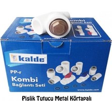 Kalde Kombi Alt Bağlantı Seti (8'li Düz)