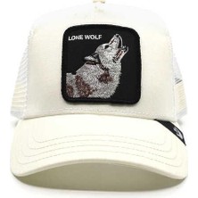 Goorin Bros 101-0389 The Lone Wolf File Detaylı Animal Desenli Şapka Unisex ŞAPKA 1010389