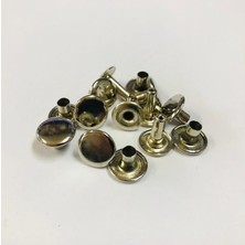 SRTfootcare Perçin Rivet 75 No 12mm 25 Takım (Leathercraft, Deri Hobi)