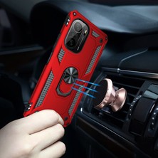 Pilanix Xiaomi Redmi K40 Pro Kılıf Ultra Korumalı Yüzüklü Manyetik Vega Kapak