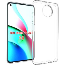 Pilanix Xiaomi Redmi Note 9 5g Kılıf Ultra Ince Şeffaf Silikon