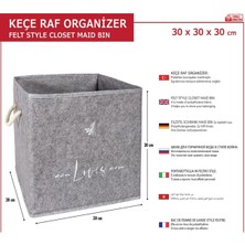 Işıl Avm Keçe Raf Organizer 30*30*30