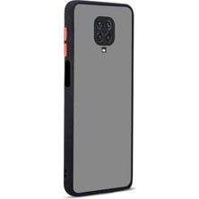 Pilanix Xiaomi Redmi Note 9s Kılıf Renkli Kenarlı Kamera Korumalı Buzlu Hux Kapak