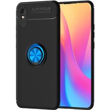 Pilanix Xiaomi Redmi 9A Kılıf Yüzüklü Manyetik Ravel Silikon