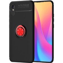 Pilanix Xiaomi Redmi 9A Kılıf Yüzüklü Manyetik Ravel Silikon