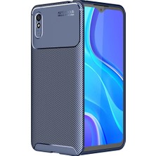 Pilanix Xiaomi Redmi 9A Kılıf Karbon Desenli Lux Negro Silikon