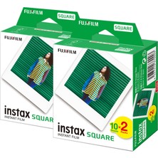 Fujifilm Instax Kare-Square 20'Li Film 2'Li Set 40 Poz