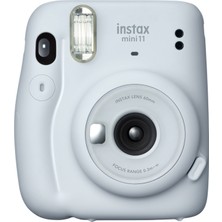 Instax Mini 11 Beyaz Fotoğraf Makinesi ve Jean Çantalı Hediye Seti 3