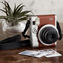 Instax Neo 90 Classic Kahverengi Fotoğraf Makinesi ve 20'li Mini Film
