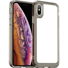 Zshskj iPhone Xs Max Için Telefon Kılıfı - Şeffaf Gri (Yurt Dışından)