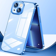 Zshskj iPhone 11  Için Şeffaf Telefon Kılıf - Koyu Mavi (Yurt Dışından)