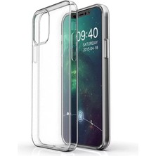 Pilanix Apple iPhone 12 Pro Kılıf Ultra Ince Şeffaf Silikon