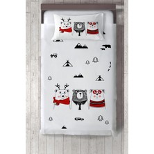 Talia Home Sevimli Ayılar Çocuk ve Bebek Odası Yatak Örtüsü TLAY-092