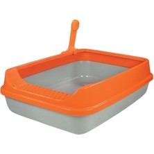 Keyf Açık Kedi Tuvaleti + Kürek
