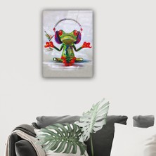 Decorita Hayvanlar  Cam Tablo  Kurbağa  30 x 40 cm