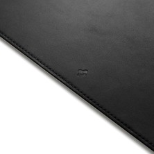 Spigen Regnum LD302 Büyük Boy 90 x 40 Cm Mouse Pad (Velo Vegan Leather Technology) Black - APP04762