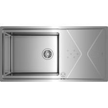 Teka Brooklyn 60 MXp 1b 1d Ankastre Tezgaha Sıfır Paslanmaz Çelik 98 Cm