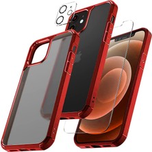 Kip GSM iPhone 11  6.1 Inç Için Tasarlanan 1 Paket Temperli Cam Ekran Koruyucu + 1 Paket Kamera Lens Koruyucu (Askeri Sınıf Koruma) Darbeye Dayanıklı Ultra-Ince Defender Kılıf