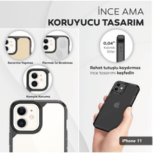 Kip GSM iPhone 11  6.1 Inç Için Tasarlanan 1 Paket Temperli Cam Ekran Koruyucu + 1 Paket Kamera Lens Koruyucu (Askeri Sınıf Koruma) Darbeye Dayanıklı Ultra-Ince Defender Kılıf