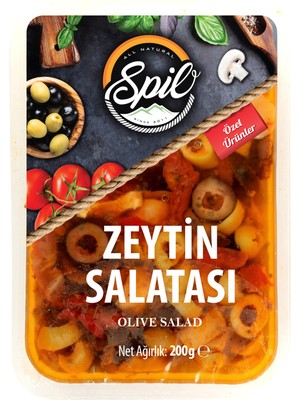 Spil Mantarlı Zeytin Salatası  200 gr x 6 Adet