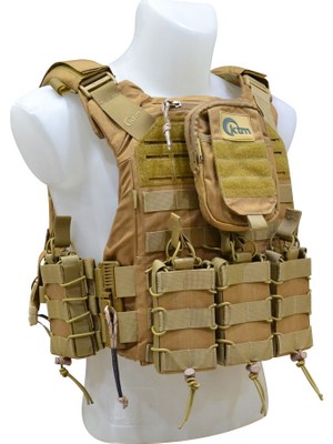 KTM Kuyak-Ata® Hücum Yeleği, Model-2, Coyote