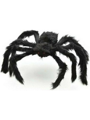 Pandoli Halloween 75 cm Peluş Siyah Renk Esnek Ayaklı Örümcek Dekor
