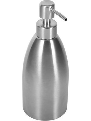 500 ml Paslanmaz Çelik Sabunluk Mutfak Lavabo Bataryası Banyo Şampuanı Kutusu Sabun Konteyner Güverte Üstü Deterjan Şişesi | Sıvı Sabunluk