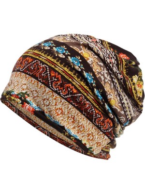 Şık Eğimli Esnek Beanie Eşarp(Yurt Dışından)