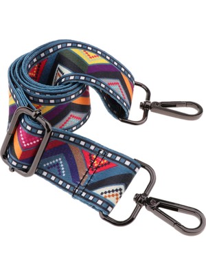 Geniş Çanta Kayışı Yedek Renkli Crossbody Çanta Çanta Kolları(Yurt Dışından)