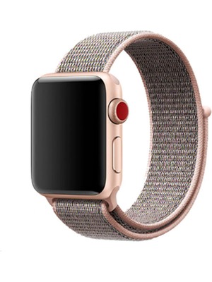 Microcase Apple Watch 42 mm / 44 Mm/ 45 mm Hasır Tasarım Kordon Kayış - Ky5