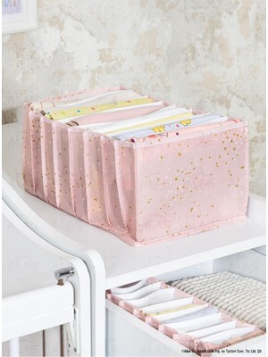 Işıl Avm Baby Bebek Akordiyon Düzenleyici Large Pembe