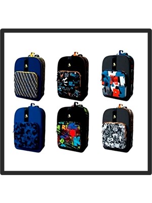 Adel Okul Sırt Çantası Geometry-2