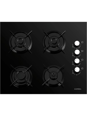 Luxell 40-Tahdf Opall Siyah  Cam Ankastre Ocak