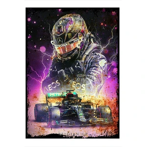 Lewis Hamilton Mdf Tablo