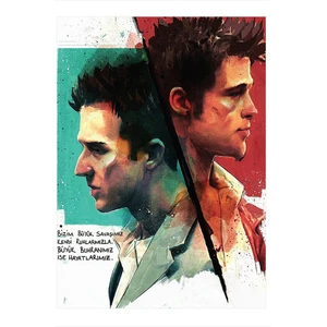Fight Club Tyler Durden Mdf Poster