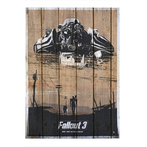 Fallout 3 Tasarım Mdf Tablo