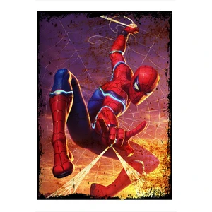 Spiderman Desenli Mdf Tablo