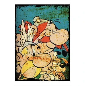 Asterix Modern Ahşap Tablo