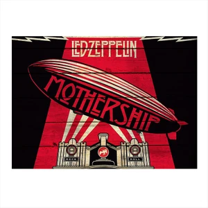 Ahşap Tablo LED Zeppelin