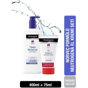 Norveç Formülü Neutrogena El Kremi Seti - Hassas Cilter