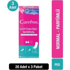 Refresh Breathable-Fresh Günlük Ped 20'li x3