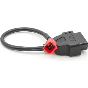 6 Ila 16 Pin Motosiklet Obd Adaptörleri Obd2 Teşhis Kablo Uzatma Konnektörleri Honda Yamaha Suzuki Benellı