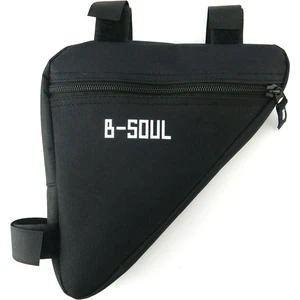 B-Soul 4 Renk Açık Üçgen Şekilli Su Geçirmez Bisiklet Çantası Bisiklet Eyer Bisiklet Çantaları Yol Arka Bisiklet Aksesuarları Bisiklet Saklama Çantası (Siyah)