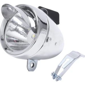 Bisiklet Şapka Lambası Bisiklet Ön Işık Retro Farlar Metal Gümüş 6led Su Geçirmez Farlar Binme Ekipmanları Bisiklet Aksesuarları
