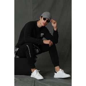 Owen Erkek Sweatshirt Siyah