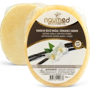 Vanilya Özlü Doğal Süngerli Sabun 130 gr