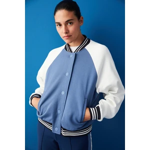 Slogan Bomber Jacket