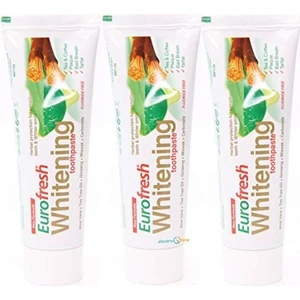 Whitening Aloe Veralı Misvaklı Diş Macunu (3 Adet)